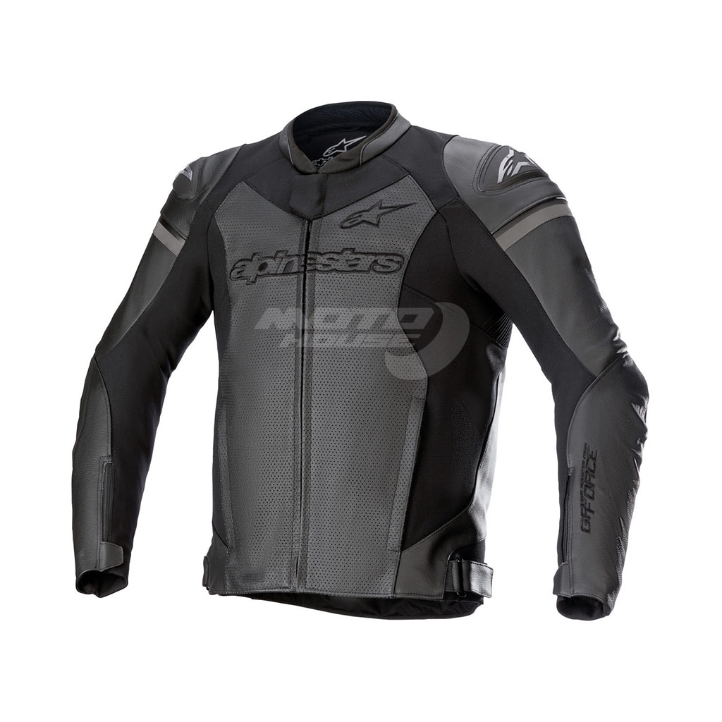 Яке GP FORCE LEATHER JACKET AIRFLOW BLACK ALPINESTARS Moto House