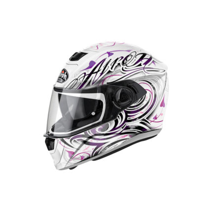 Каска STORM POISON WHITE GLOSS AIROH