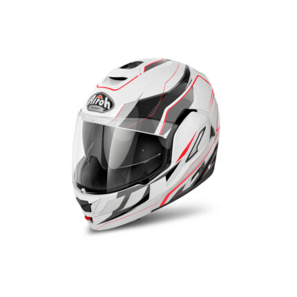 Каска REV REVOLUTION WHITE GLOSS AIROH