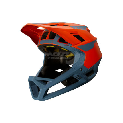 Каска PROFRAME HELMET MATTE BLD ORG FOX