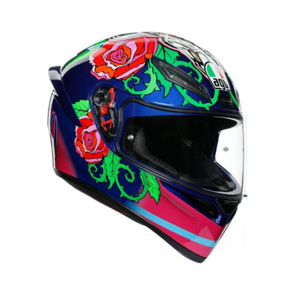 Каска AGV K1 E2206 SALOM - черно розова