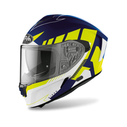 КАСКА AIROH SPARK RISE BLUE/YELLOW MATT