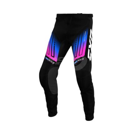 Детски панталон Clutch MX25 Black Blue Pink FXR