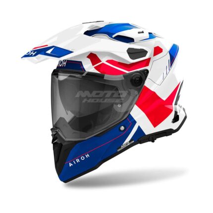 Каска Commander 2 Reveal Blue Red
