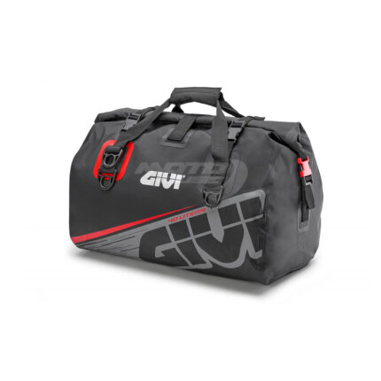 Givi EA115GR WATERPROOF CYLINDER SEAT BAG 40L GREY RED