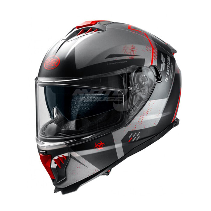 PREMIER_TYPHOON_BA_17_BM_MATTE_RED_GRAY_BLACK_MOTOHOUSE