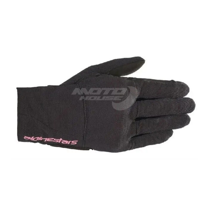 REEF_WOMENS_GLOVES_BLACK_FUCHSIA_ALPINESTARS_MOTOHOUSE