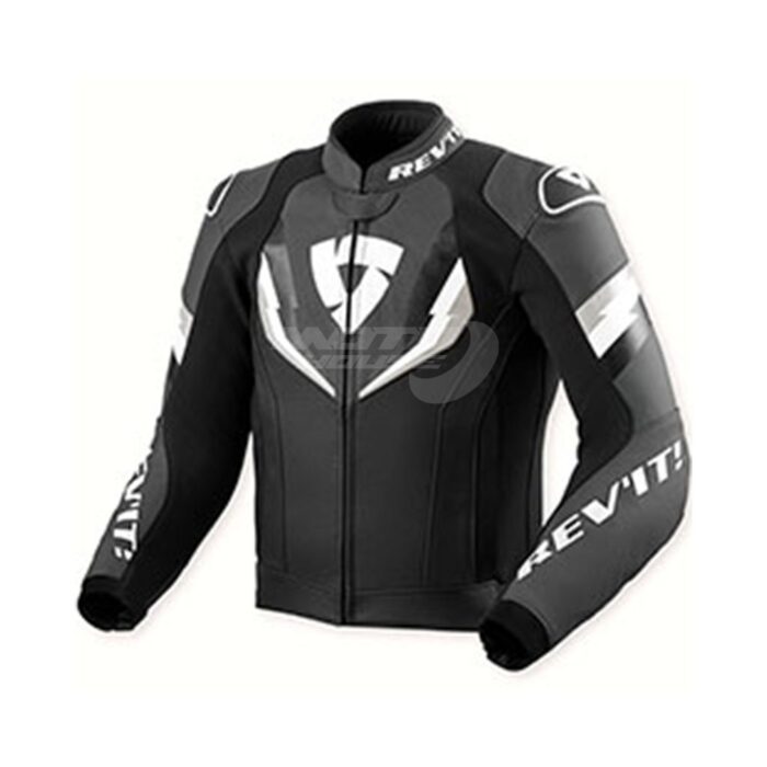 Кожено яке REVIT Quantum 3 - Black Anthracite
