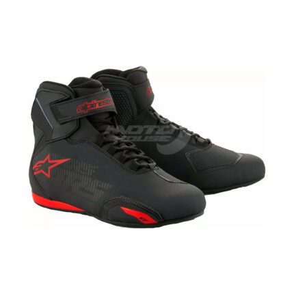 Обувки SECTOR BLACK/GREY/RED SHOE ALPINESTARS