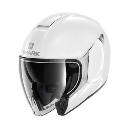 Скутерска каска SHARK Citycruiser White Gloss