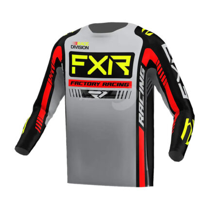 SHIRT_CLUTCH_PRO_MX23_GREY_BLACK_HI_VIS_FXR_MOTOHOUSE