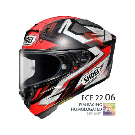 Каска SHOEI X-SPR PRO ESCALATE TC-1 E2206 FIM - Гланц