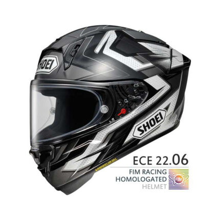 Каска SHOEI X-SPR PRO ESCALATE TC-5 E2206 FIM - Гланц
