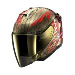Каска Shark Skwal i3 Jet Venum Black Red Gold