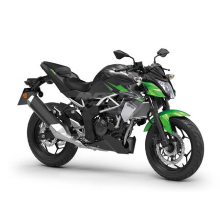 Z125_KAWASAKI_2024_Candy_Lime_Green_Type_3_Metallic_Spark_Black_MOTOHOUSE