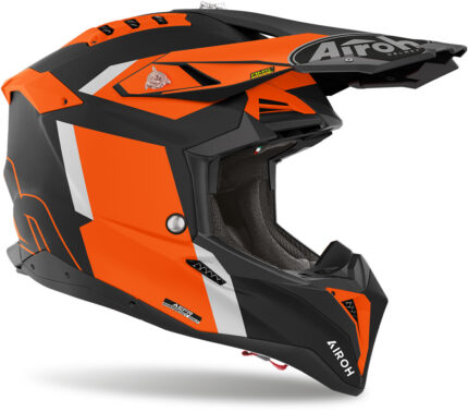 Каска AVIATOR 3 GLORY ORANGE MATT AIROH