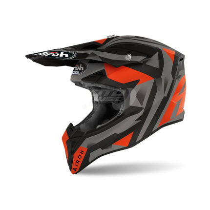 Каска WRAAP SEQUEL ORANGE MATT AIROH