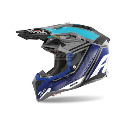 Каска AVIATOR 3 LEAGUE BLUE GLOSS AIROH
