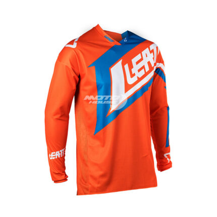 Блуза GPX 4.5 LITE ORANGE/DENIM LEATT-motohouse.bg