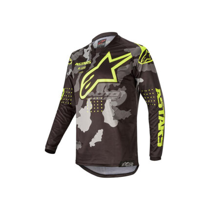 Блуза RACER TACTICAL JERSEY BLACK CAMO YELLOW FLUO ALPINESTARS-motohouse.bg-1