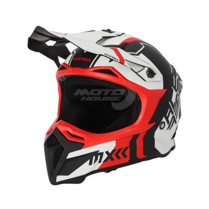 Каска ACERBIS PROFILE 5 WHITE/RED