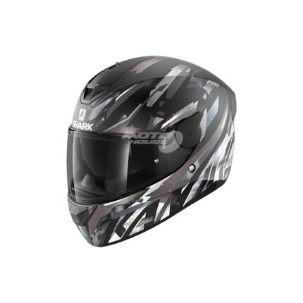 Каска D-SKWAL 2 KANHJI WHITE SHARK-motohouse.bg
