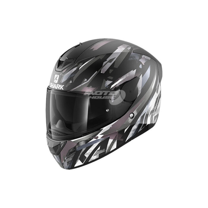 Каска D-SKWAL 2 KANHJI WHITE SHARK-motohouse.bg
