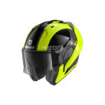 Каска EVO ES ENDLESS GLOSS BLACK YELLOW SHARK-motohouse.bg