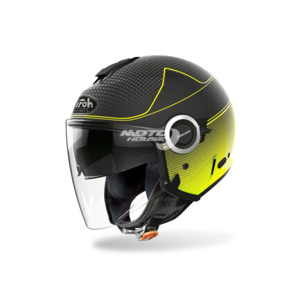 Каска-HELIOS MAP YELLOW MATT-AIROH-motohouse.bg