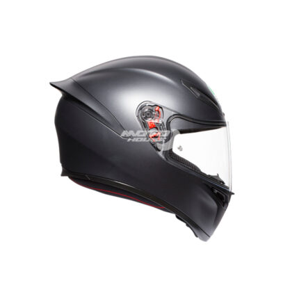 Каска K-1 AGV Solid Black matt-motohouse.bg