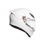 Каска K-1 AGV Solid White-motohouse.bg