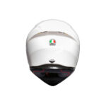 Каска K-1 AGV Solid White-motohouse.bg