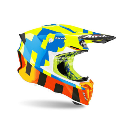 Каска-TWIST 2.0 FRAME YELLOW GLOSS-AIRON-motohouse.bg