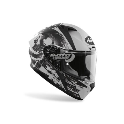 Каска-VALOR AKUNA GREY MATT-AIROH-motohouse.bg
