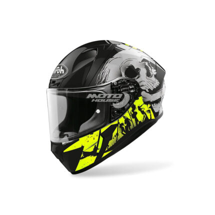 Каска-VALOR AKUNA YELLOW GLOSS-AIROH-motohouse.bg