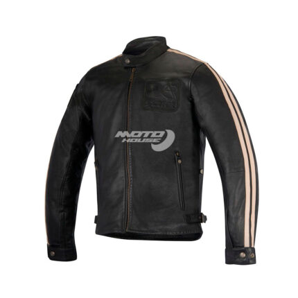 Кожено яке OSCAR CHARLIE LEATHER JACKET ALPINESTARS-motohouse.bg