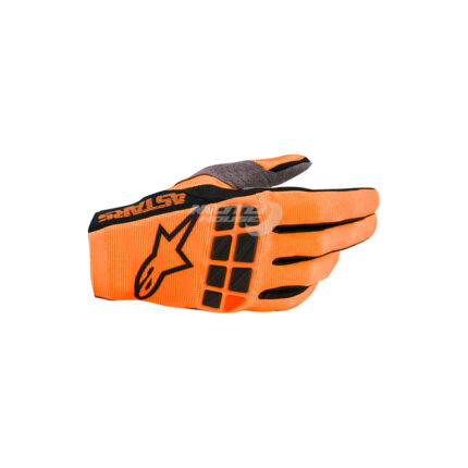Ръкавици RACEFEND GLOVES ORANGE FLUO BLACK ALPINESTARS-motohouse.bg