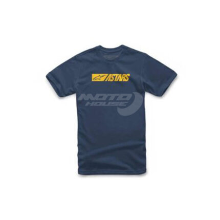 Тениска REBLAZE TEE NAVY/HI VIS YEL ALPINESTARS