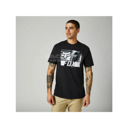 Тениска RWT BOX SS PREMIUM TEE BLK FOX