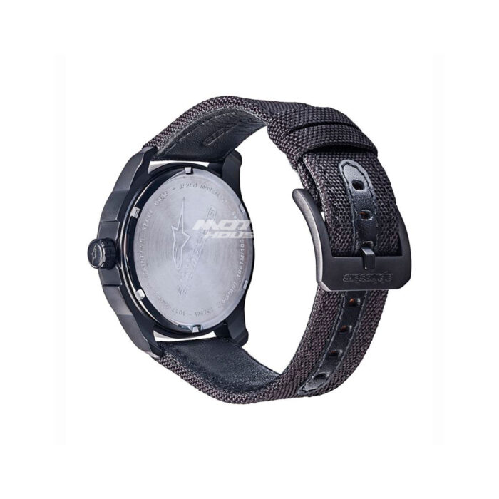 Часовник TECH WATCH 3H BLACK-BLACK-GREEN ALPINESTARS