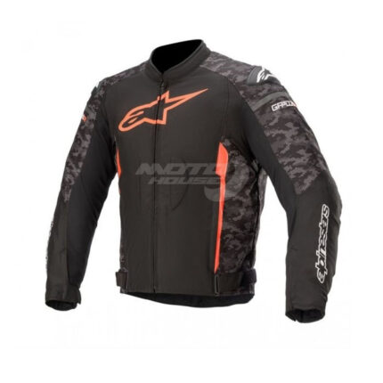 Яке T-GP PLUS R V3 BLACK CAMO RED JACKET ALPINESTARS